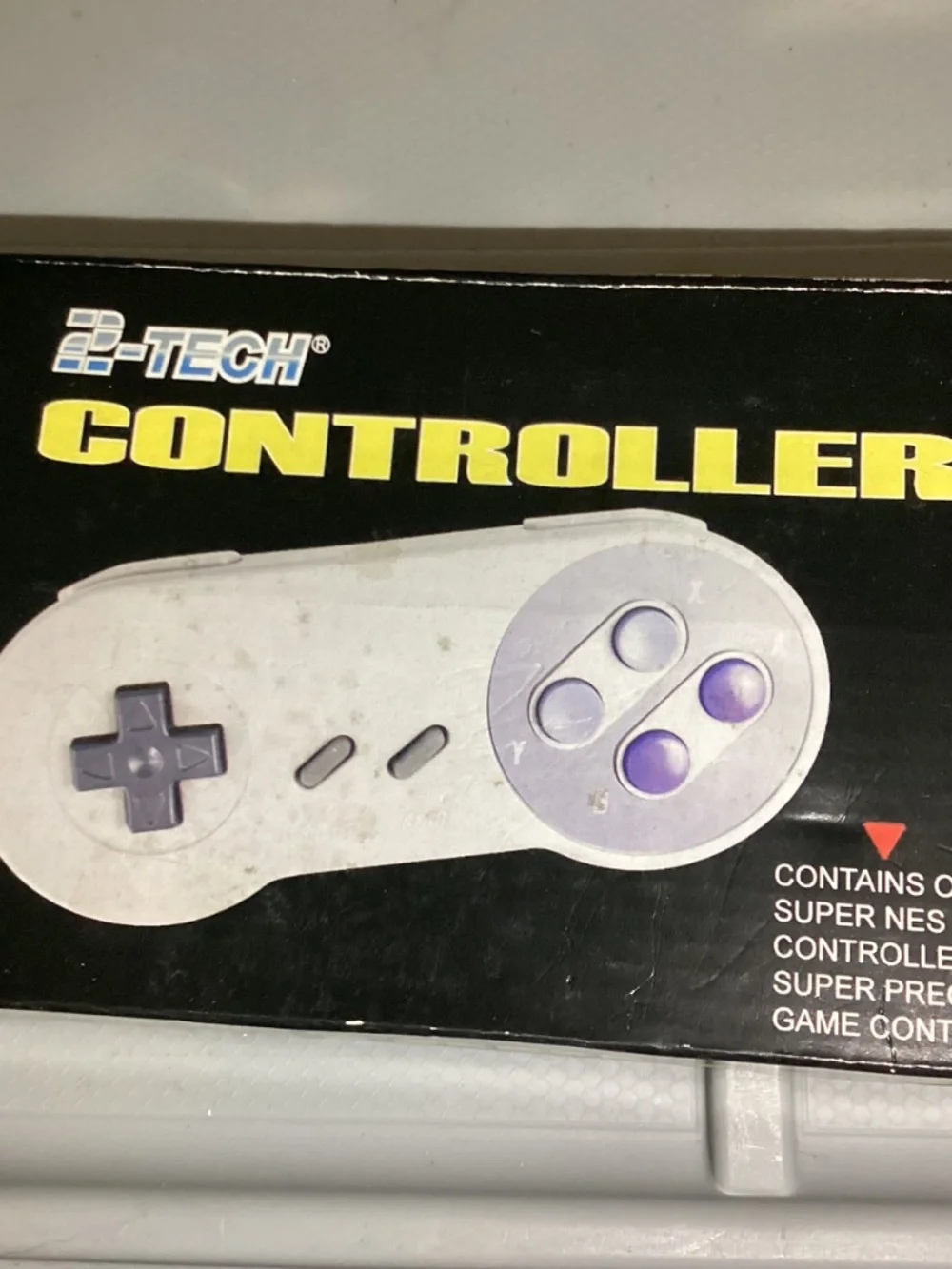 1 2-TECH SUPER NINTENDO SNES CONTROLLER IN BOX Never Used